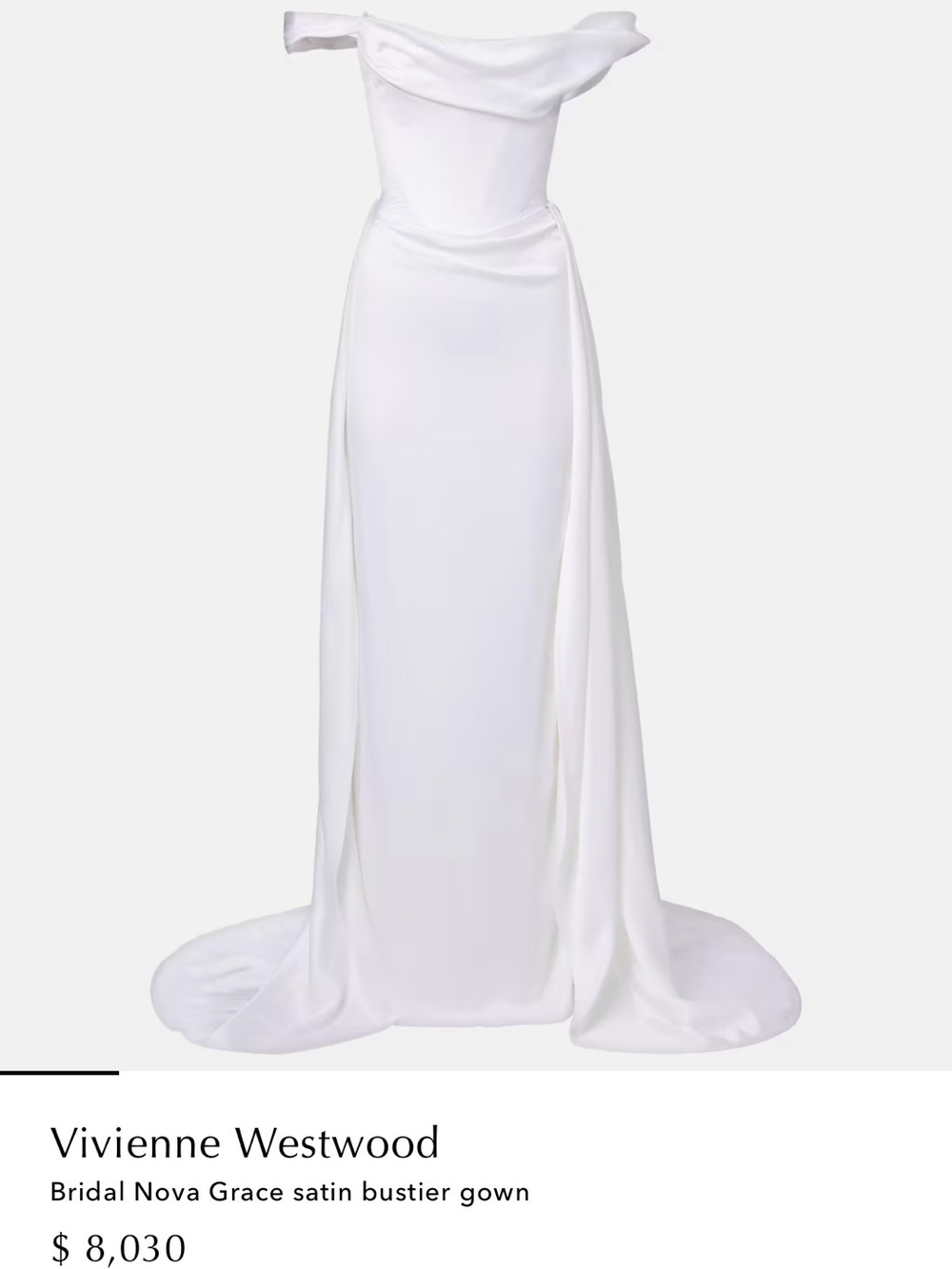NWT Vivienne Westwood Wedding Dress